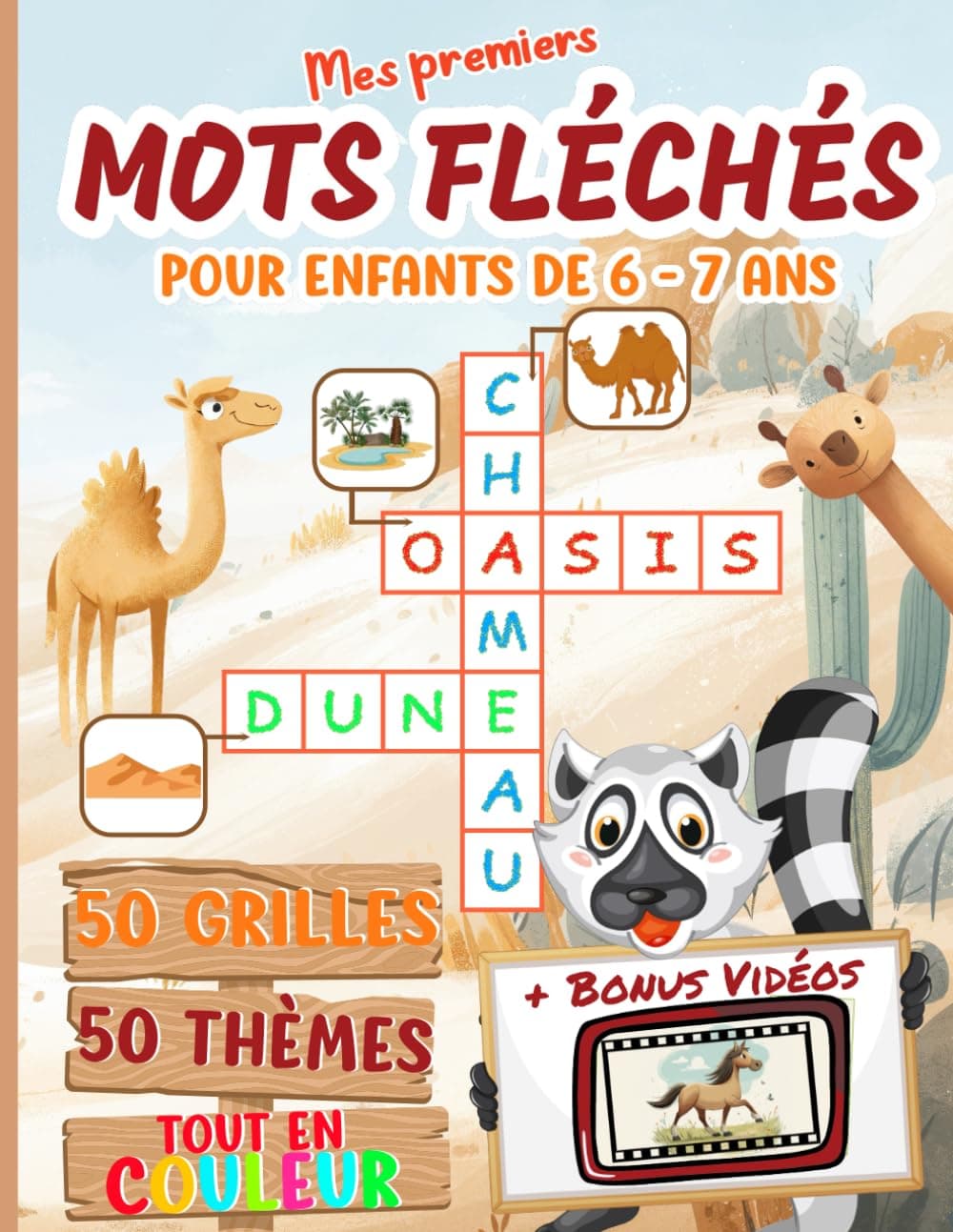 Mes premiers mots fléchés pour enfants 6 – 7 ans